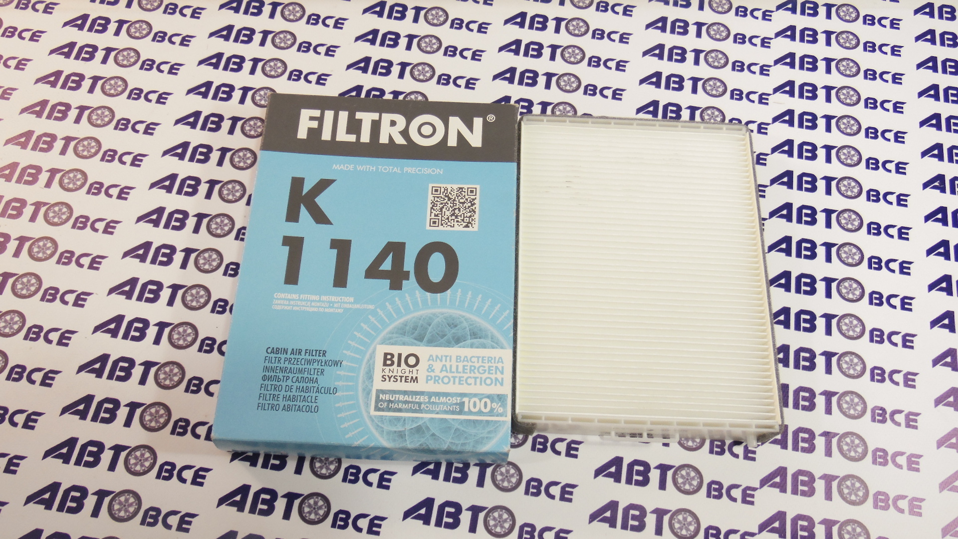 Фильтр салона K1140 FILTRON